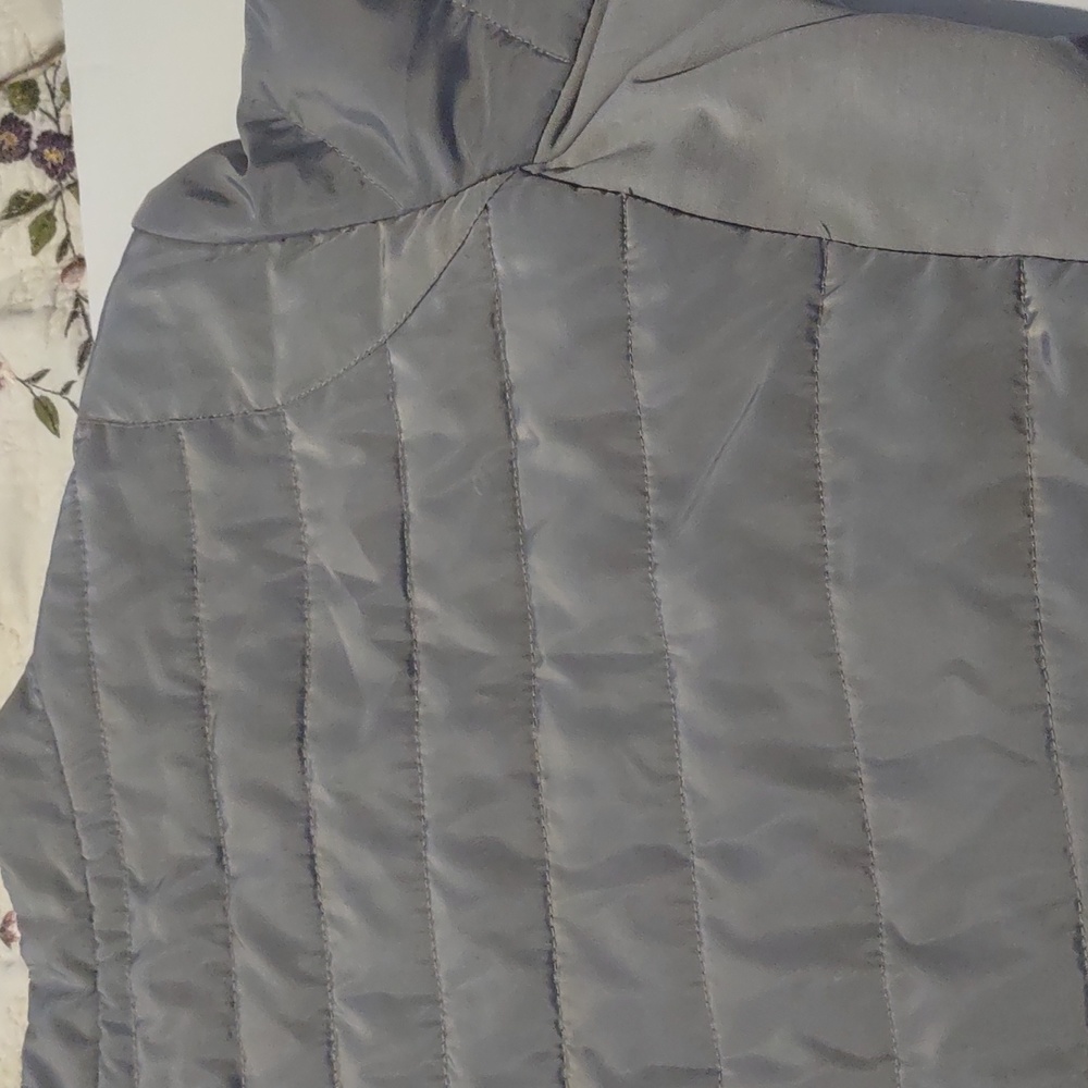 Gray Puffer Jacket - Picture 12 of 12